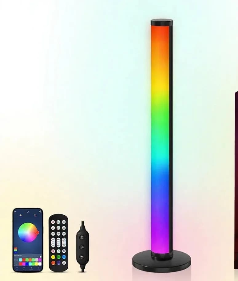 Настільна RGB-лампа з реакцією на звук та керуванням через додаток