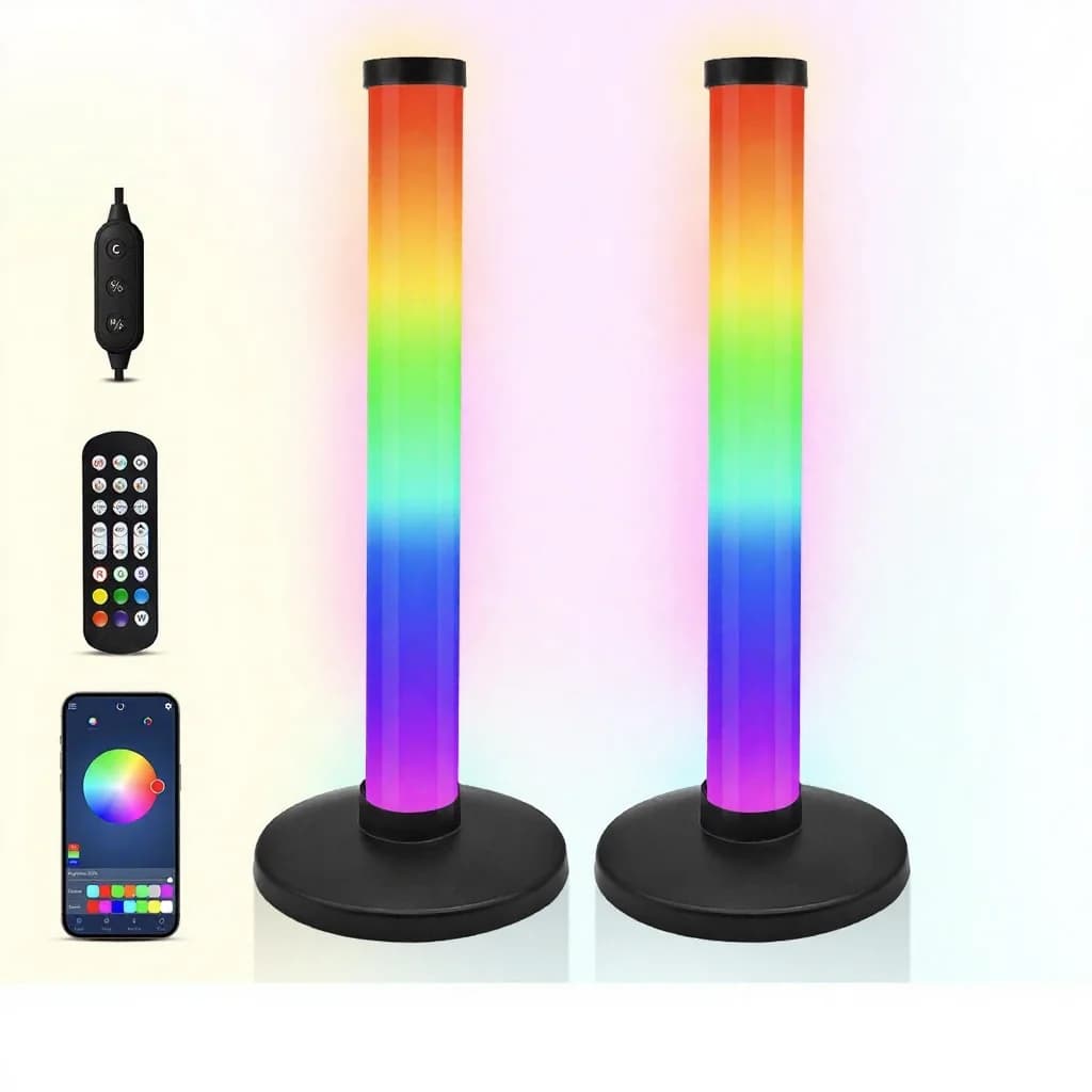 RGB-світильник для столу з синхронізацією звуку та керуванням через додаток