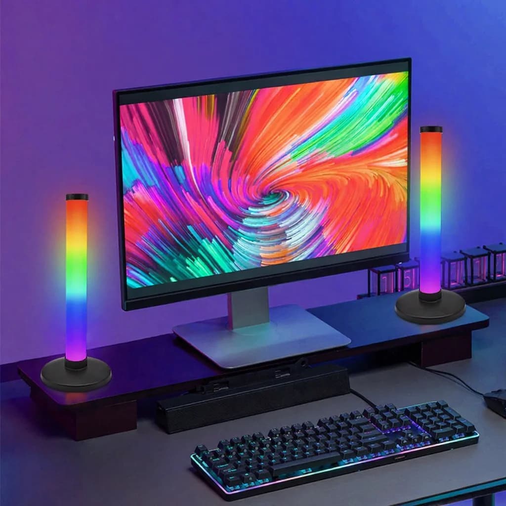 RGB-світильник для столу з синхронізацією звуку та керуванням через додаток
