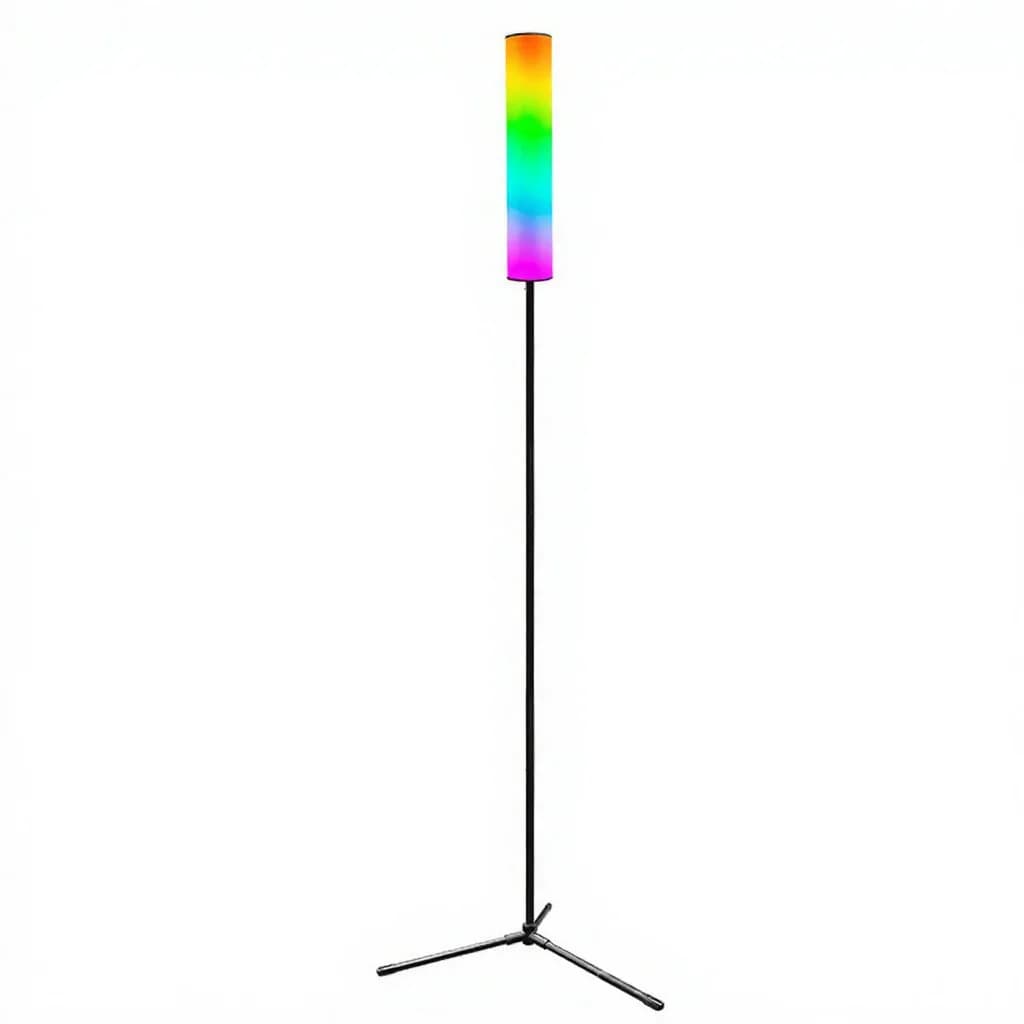 Світлодіодна підлогова лампа-тринога RGB з пультом для спальні та вітальні