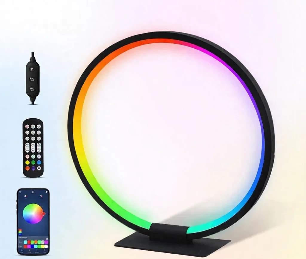 RGB-світлодіодна нічна лампа атмосфери з синхронізацією музики