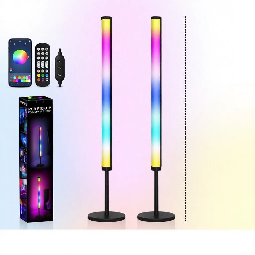 Настільна RGB-лампа атмосфери з синхронізацією музики та керуванням через додаток