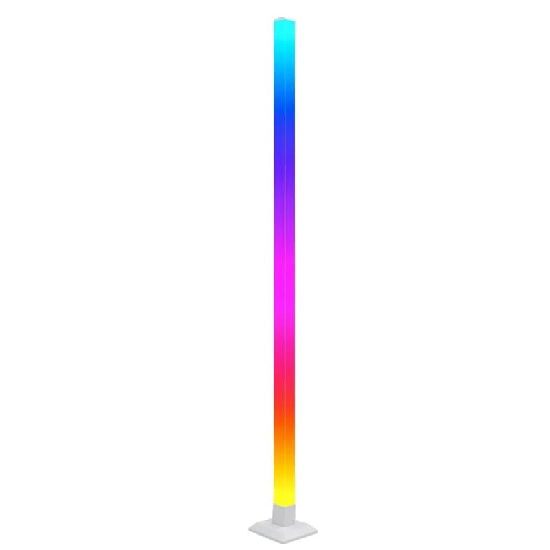 Розумна підлогова лампа RGB з синхронізацією музики, керуванням через додаток та LED-підсвіткою