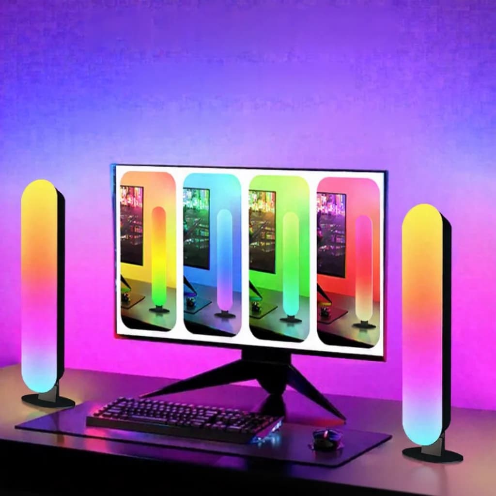 RGB LED лампа з Bluetooth-синхронізацією музики та керуванням через додаток