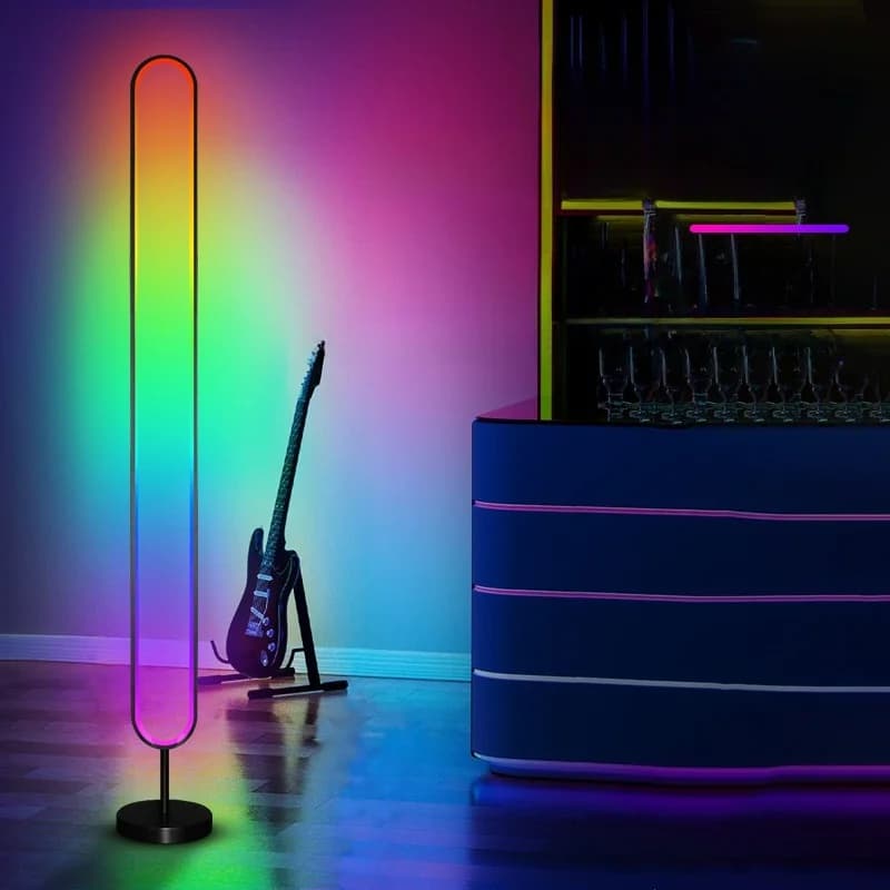 RGB LED-лампа атмосфери з активацією звуком та керуванням через додаток