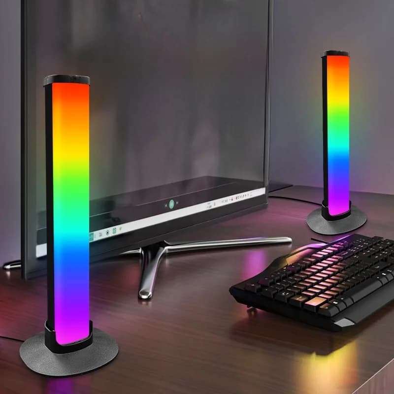 RGB-лампа атмосфери для геймінгу з підставкою для навушників та синхронізацією звуку