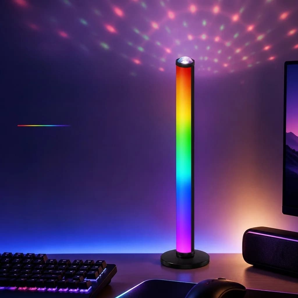 RGB-лампа проектора атмосфери з синхронізацією музики та пультом ДК