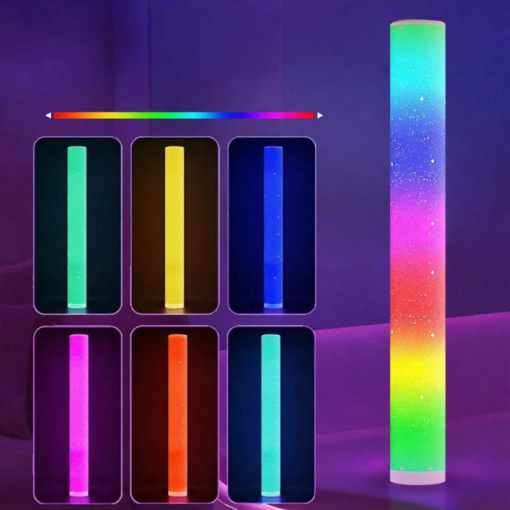 RGB світлодіодний торшер із ефектом зоряного неба та пультом ДУ
