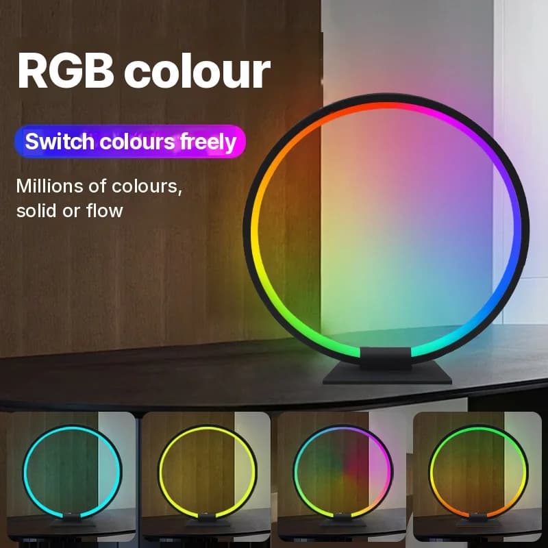 RGB-світлодіодна нічна лампа атмосфери з синхронізацією музики