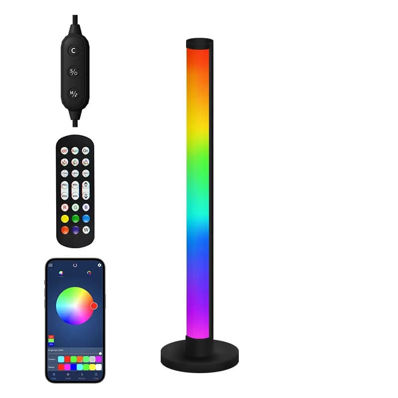 Настільна RGB-лампа з реакцією на звук та керуванням через додаток